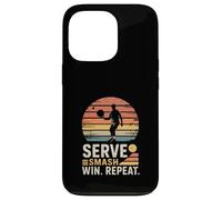 Serve Smash Win Repeat Pickleball Case for iPhone 13 Pro