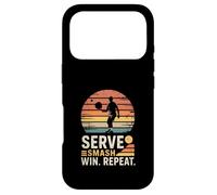 Serve Smash Win Repeat Pickleball Case for iPhone 17 Pro