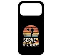 Serve Smash Win Repeat Pickleball Case for iPhone 17 Pro Max