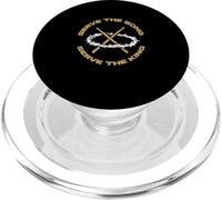 Serve The Song Serve The King For Christian Worship Drummers PopSockets PopGrip for MagSafe