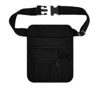 Server Waist Pouch with Multiple Pockets & Adjustable Belt Multifunctional Server Pouch on Waist for Waitress Waiter Women Men