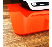 Servewell Square Worktop Saver, Orange - Standard, 3mm Acrylic