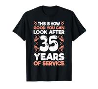 Service anniversary 35 years of work colleague T-Shirt