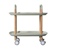 Service Cart with Lockable Wheels Kitchen Trolley for Easy Movement Versatile Storage Cart for Tea & Dining Perfect for Restaurants Hotels & Home Use
