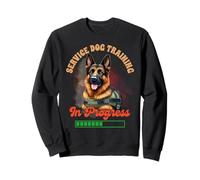 Service Dog German Shepherd Service Dog Training In Progress Sweatshirt