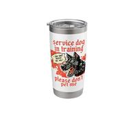 Service Dog in Training Please Don't pet me Stainless Steel Insulated Tumbler