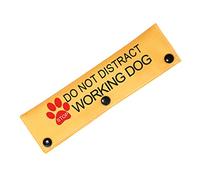 Service Dog Leash Sleeve Dot Not Pet Working Wrap - Distract