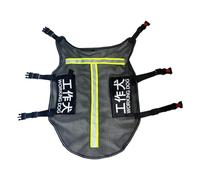 Service Dog Vest Harness with Breathable Mesh & Quick Release Buckles, Adjustable Training Vest for Assistance & Therapy Dogs, Daily Use Mobility Aid- Yellow XL