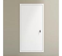 Service Door Metal Access Panel Flush Mount, Lockable Plumbing Electricity Access Easy Access, InDrywall Wall Opening Flap Cover, Smooth Surface
