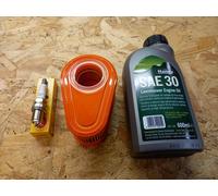 Service Kit, Air Filter, Oil, Plug Fits HAYTER HARRIER PRO 48 & 56 DOV Engine