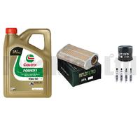 Service Kit Filters Iridium Plugs & Castrol Oil for Honda CBF600S 2008-2011
