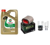Service Kit Filters Iridium Plugs Castrol Oil Honda NT700 Deauville 2006-2013