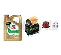 Service Kit Filters Iridium Plugs Castrol Oil Kawasaki ZRX1200R 01-08