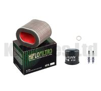 Castrol Power 1 Oil & Hi-Flo HF204RC Oil Filter for Honda CB650F RC75 2014-2016