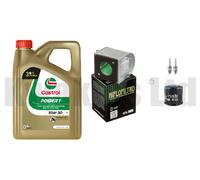 Service Kit Filters Plugs & Castrol Oil for Honda CB500F FAD-FAJ 2013-2018