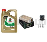 Service Kit Filters Plugs & Castrol Oil for Honda CB600F Hornet 2007-2013