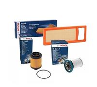 SERVICE KIT for Fіat 500L 1.3 Multijet Diesel (2013-2023) - Genuine Bosch Oil Filter & Air Filter & Fuel Filter P7096 S0346 N2212