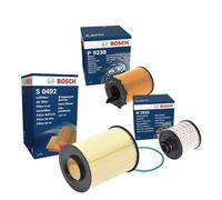 SERVICE KIT for Fоrd Focus MK3 1.5 TDCI (2014-2018) - Genuine Bosch Oil Filter & Air Filter & Fuel Filter P9238 S0492 N2533