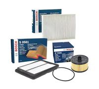 SERVICE KIT for Nіssan Qashqai 1.2 1.3 DIG-T Petrol (2014-2021) - Genuine Bosch Oil Filter & Air Filter & Cabin Filter P7231 S0561 M5057
