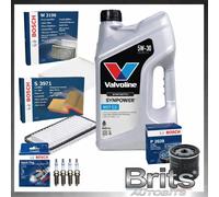 SERVICE KIT for TOYOTA YARIS 1.3 VVT-I PETROL FILTERS SET PLUGS OIL 2006-2009