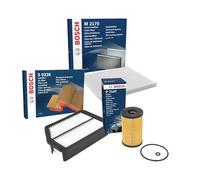 SERVICE KIT for Нуundai i40 1.7 CRDi Diesel (2011-2018) - Genuine Bosch Oil Filter & Air Filter & Cabin Filter P7147 S0228 M2170