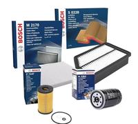 SERVICE KIT for Нуundai i40 1.7 CRDi Diesel (2011-2018) - Genuine Bosch Oil Filter & Air Filter & Fuel Filter & Cabin Filter P7147 S0228 F026402362 M2170
