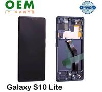 Service Pack For Samsung Galaxy S10 Lite LCD Touch Screen Digitizer AMOLED Black