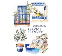 Service Planner 2026-2027, Sunday start, Ministry Planner, Dated Monthly & Weekly, 6x9 Pioneer Gift JW