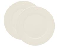 Service Projects Métier Embossed Dinner Plate - Set of 2 White