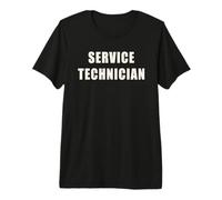 Service Technician Job Title Repair Worker Gear Premium T-Shirt