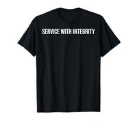 Service with Integrity Social Worker T-Shirt