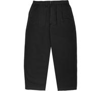 Service Works - Casual cotton twill trousers - Twill Part-Timer Pants Black for Men - Size M Black M