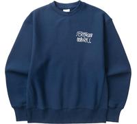 Service Works - Fleece sweatshirt in organic cotton - Double Vision Crewneck Navy for Men - Size L Navy L