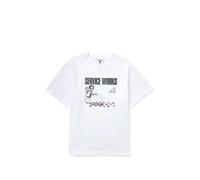 Service Works garden-graphic T-shirt - White L-XL