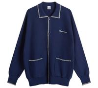 Service Works Men's Blanket Stitch Cardigan Navy