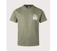 Service Works Mens Home Comforts T-Shirt - Colour: Olive - Size: Large