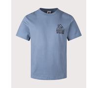 Service Works Mens Home Comforts T-Shirt - Colour: Slate - Size: Large Large