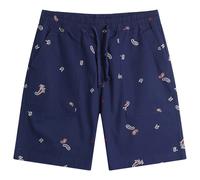 Service Works Men's Paisley Chef Shorts Royal Large
