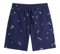 Service Works Men's Paisley Chef Shorts Royal XL