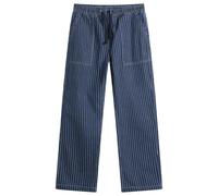 Service Works Men's Pinstripe Denim Chef Pants Indigo Small