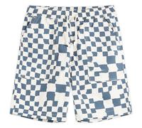 Service Works Men's Printed Chef Short Teal Checker