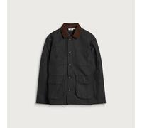 Service Works Men's Waxed Barn Coat Black Small