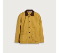 Service Works Men's Waxed Barn Coat Ochre Large
