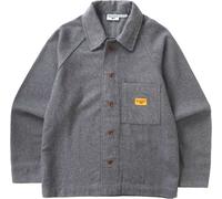Service Works - Mixed wool overshirt - Flannel Foh Overshirt Charcoal for Men in Wool - Size M - Grey Grey M