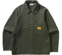 Service Works - Mixed wool overshirt - Flannel Foh Overshirt Forest for Men in Wool - Size XL - Green Green XL