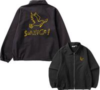 Service Works - Organic cotton canvas jacket - Dove Work Jacket Black for Men - Size L Black L