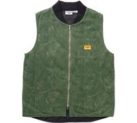 Service Works - Organic cotton jacket - Xerox Camo Padded Work Vest Olive for Men - Size L - Khaki Khaki L