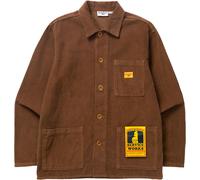 Service Works - Organic cotton Shirt - Corduroy Chore Shirt Bark for Men - Size M - Black Black M