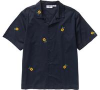 Service Works - Organic cotton shirt - Cross Stitch Shirt Dark Navy for Men - Size L Navy L