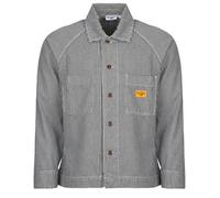 Service Works Over Shirts House Gingham FOH Overshirt in Black EU S